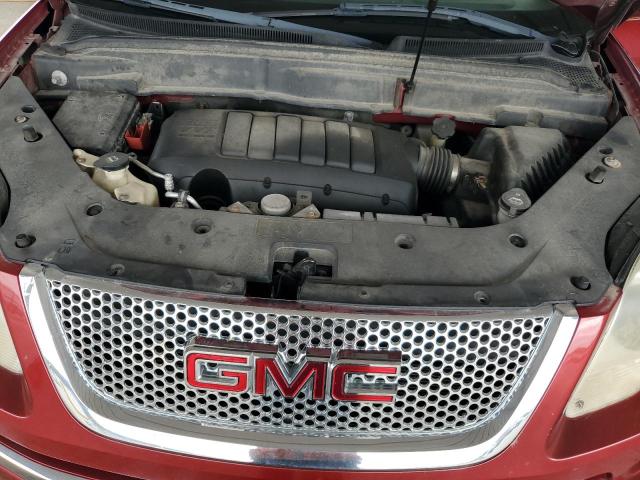 1GKKVTED7CJ345939 - 2012 GMC ACADIA DENALI RED photo 12
