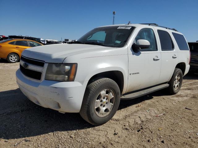 1GNFK23089R262179 - 2009 CHEVROLET TAHOE K1500 LT WHITE photo 1