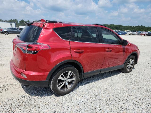 JTMWFREV8HJ135248 - 2017 TOYOTA RAV4 XLE RED photo 3