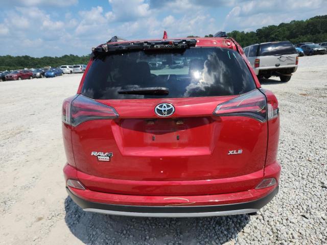 JTMWFREV8HJ135248 - 2017 TOYOTA RAV4 XLE RED photo 6