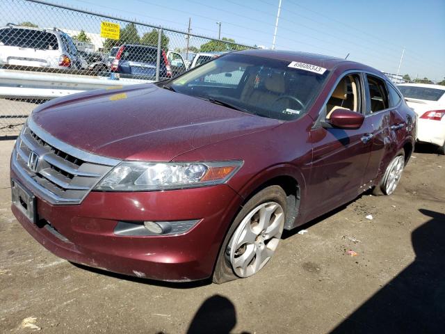 5J6TF2H58CL012367 - 2012 HONDA CROSSTOUR EXL BURGUNDY photo 1