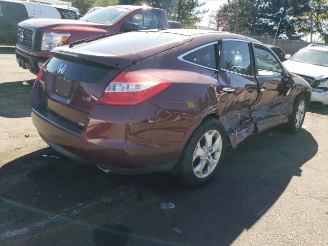 5J6TF2H58CL012367 - 2012 HONDA CROSSTOUR EXL BURGUNDY photo 3