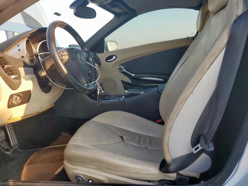 WDBWK56F16F087991 - 2006 MERCEDES-BENZ SLK 350 SILVER photo 7