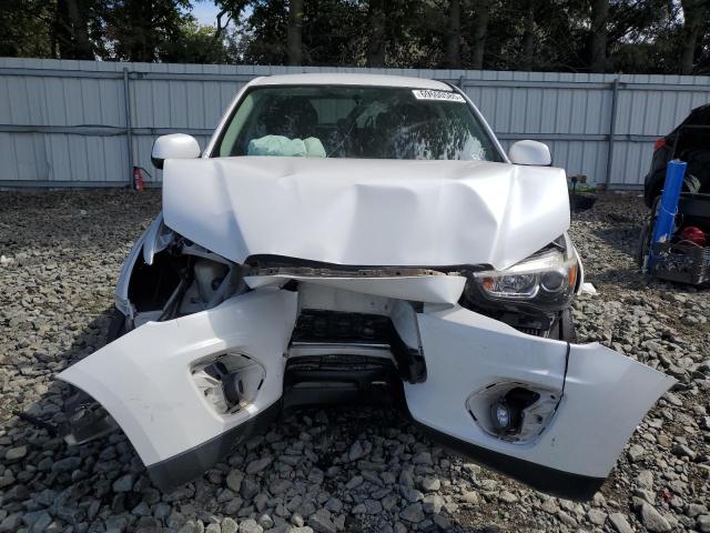 4A4AR3AU2DE011774 - 2013 MITSUBISHI OUTLANDER SPORT ES WHITE photo 5