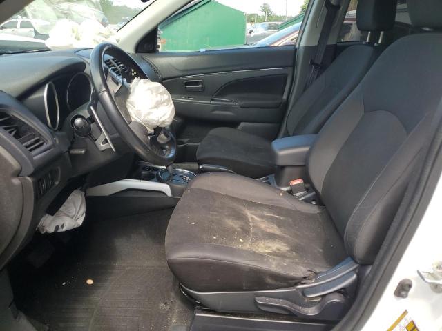 4A4AR3AU2DE011774 - 2013 MITSUBISHI OUTLANDER SPORT ES WHITE photo 7