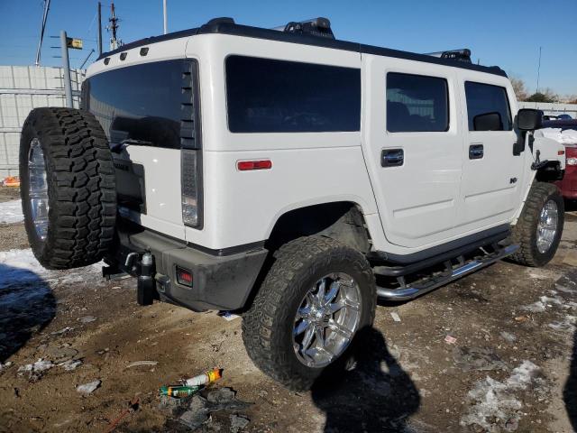 5GRGN23UX6H102943 - 2006 HUMMER H2 WHITE photo 3