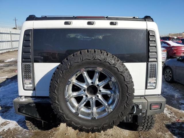 5GRGN23UX6H102943 - 2006 HUMMER H2 WHITE photo 6