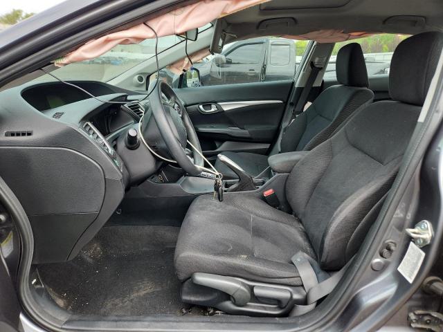19XFB2F89DE270998 - 2013 HONDA CIVIC EX GRAY photo 7