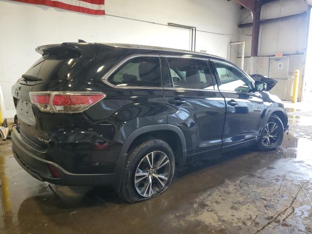 5TDJKRFH6GS500347 - 2016 TOYOTA HIGHLANDER XLE 黑色 照片 3