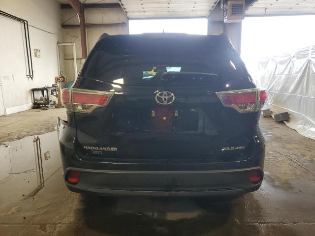 5TDJKRFH6GS500347 - 2016 TOYOTA HIGHLANDER XLE 黑色 照片 6