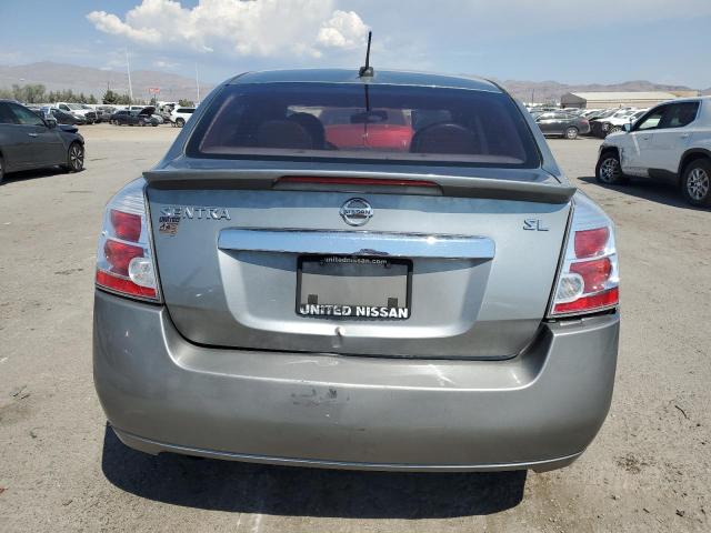 3N1AB6AP7CL651424 - 2012 NISSAN SENTRA 2.0 SILVER photo 6