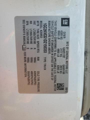 1GC2KVCG1DZ156333 - 2013 CHEVROLET SILVERADO K2500 HEAVY DUTY WHITE photo 12