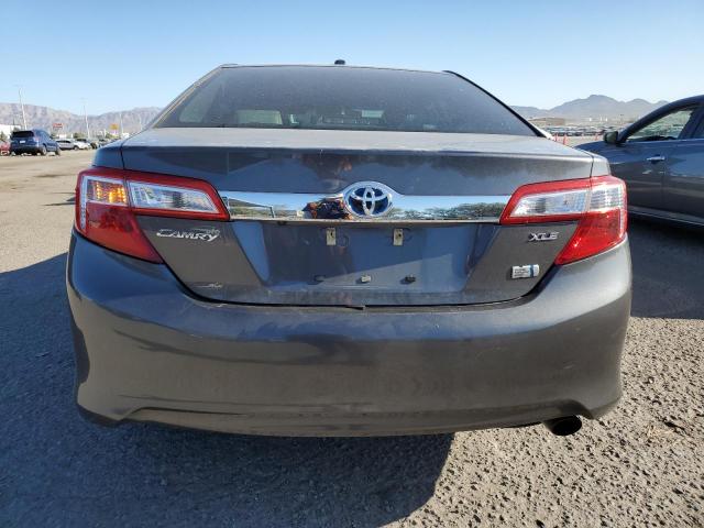 4T1BD1FK1DU083458 - 2013 TOYOTA CAMRY HYBRID GRAY photo 6