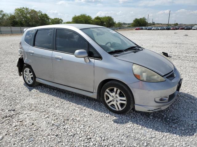 JHMGD38607S027290 - 2007 HONDA FIT S 灰色 照片 4