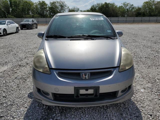JHMGD38607S027290 - 2007 HONDA FIT S 灰色 照片 5