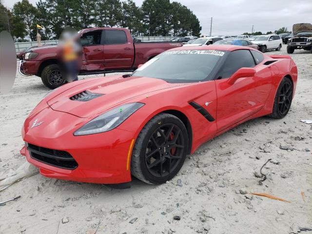 1G1YJ2D73F5107518 - 2015 CHEVROLET CORVETTE STINGRAY Z51 2LT RED photo 1