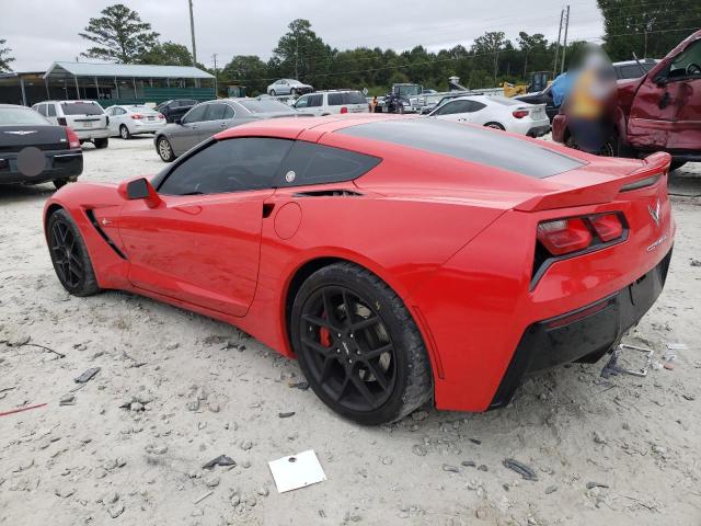 1G1YJ2D73F5107518 - 2015 CHEVROLET CORVETTE STINGRAY Z51 2LT RED photo 2