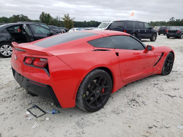 1G1YJ2D73F5107518 - 2015 CHEVROLET CORVETTE STINGRAY Z51 2LT RED photo 3