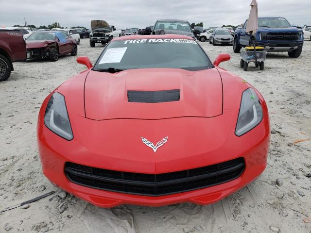 1G1YJ2D73F5107518 - 2015 CHEVROLET CORVETTE STINGRAY Z51 2LT RED photo 5