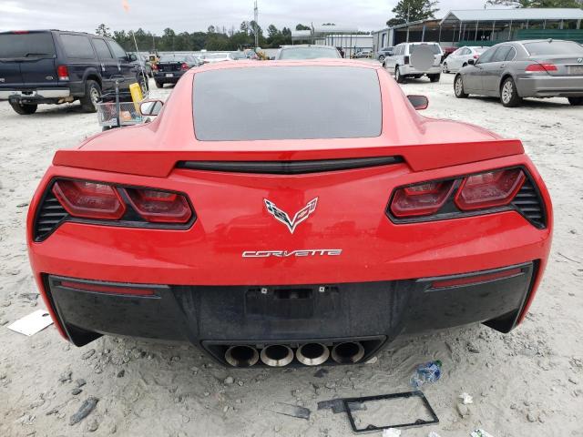 1G1YJ2D73F5107518 - 2015 CHEVROLET CORVETTE STINGRAY Z51 2LT RED photo 6