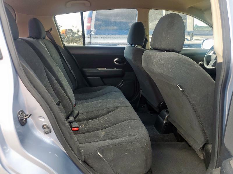 3N1BC1CPXBL491197 - 2011 NISSAN VERSA S BLUE photo 10