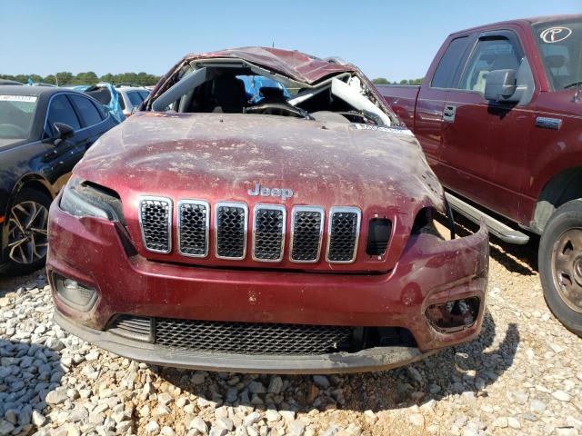 1C4PJLCB7KD326397 - 2019 JEEP CHEROKEE LATITUDE MAROON photo 5