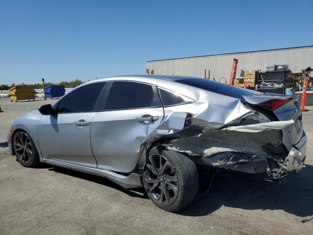 2HGFC2F80LH593189 - 2020 HONDA CIVIC SPORT SILVER photo 2