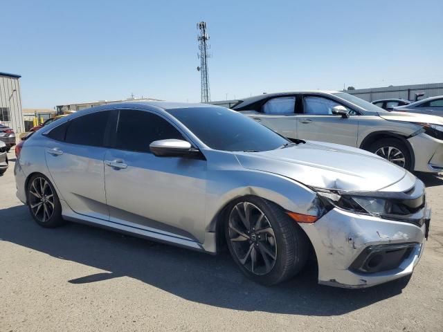 2HGFC2F80LH593189 - 2020 HONDA CIVIC SPORT SILVER photo 4