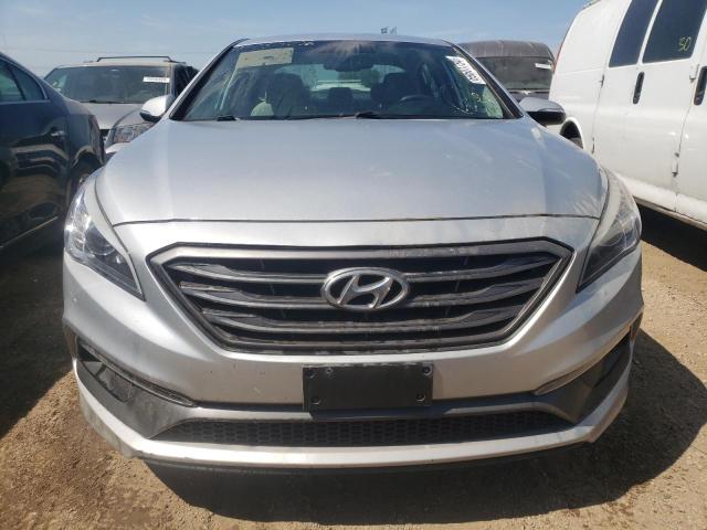 5NPE34AF9GH431893 - 2016 HYUNDAI SONATA SPORT SILVER photo 5