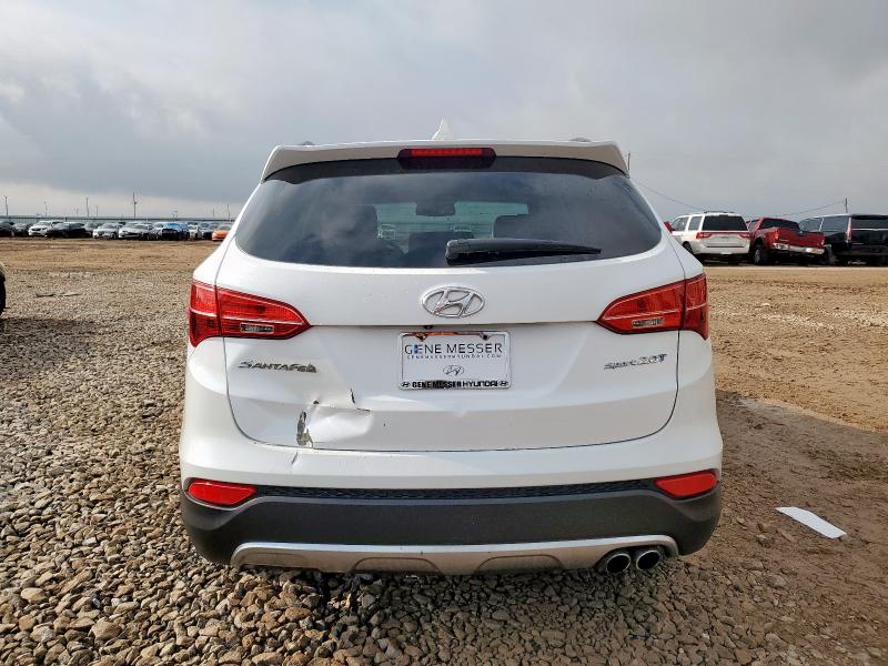 5XYZU3LA7DG009473 - 2013 HYUNDAI SANTA FE S 白色 照片 6
