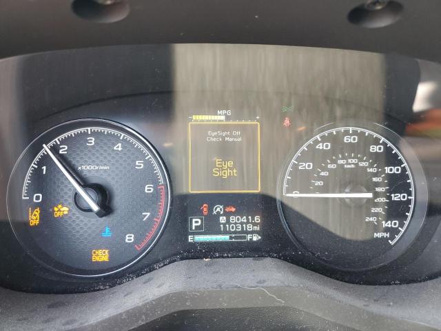 JF2SKACC1KH579486 - 2019 SUBARU FORESTER Siyah fotoğraf 9