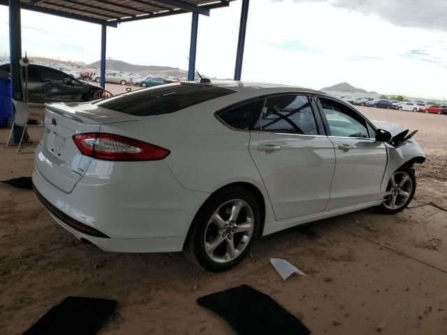 3FA6P0HD3GR391206 - 2016 FORD FUSION SE WHITE photo 3