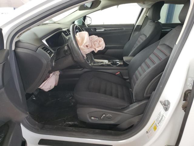 3FA6P0HD3GR391206 - 2016 FORD FUSION SE WHITE photo 7