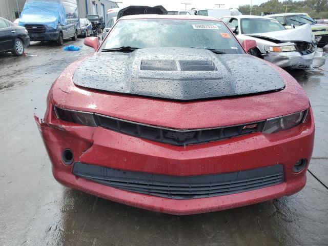 2G1FD1E37F9148287 - 2015 CHEVROLET CAMARO LT RED photo 5