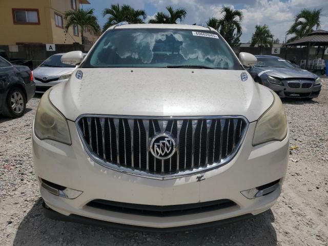 5GAKRBKDXDJ111828 - 2013 BUICK ENCLAVE WHITE photo 5