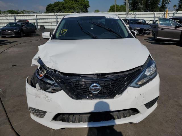 3N1AB7AP4JY302338 - 2018 NISSAN SENTRA S WHITE photo 5