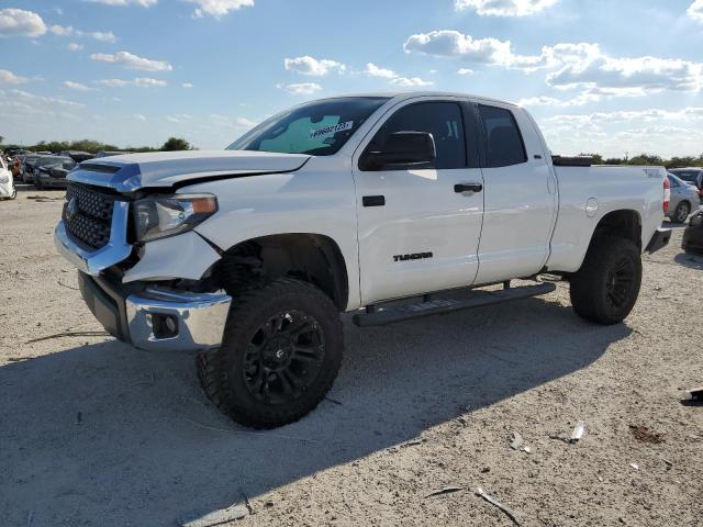 5TFUY5F15LX914568 - 2020 TOYOTA TUNDRA DOUBLE CAB SR/SR5 WHITE photo 1