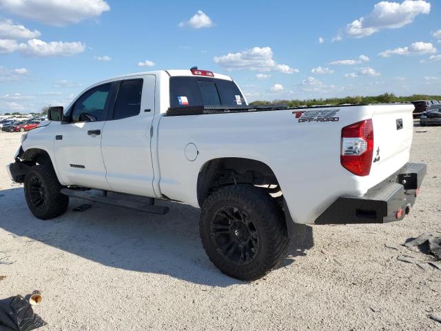 5TFUY5F15LX914568 - 2020 TOYOTA TUNDRA DOUBLE CAB SR/SR5 WHITE photo 2