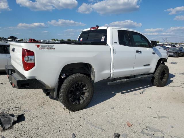 5TFUY5F15LX914568 - 2020 TOYOTA TUNDRA DOUBLE CAB SR/SR5 WHITE photo 3