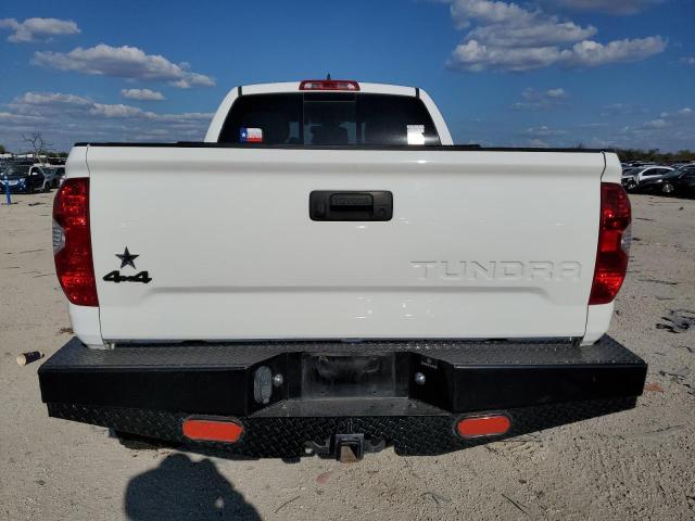 5TFUY5F15LX914568 - 2020 TOYOTA TUNDRA DOUBLE CAB SR/SR5 WHITE photo 6