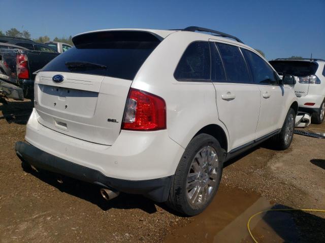 2FMDK3JC9DBA35366 - 2013 FORD EDGE SEL WHITE photo 3