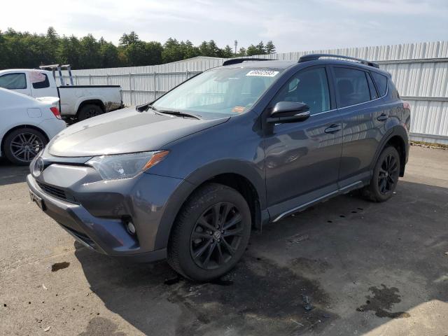 2T3RFREV9JW717427 - 2018 TOYOTA RAV4 ADVENTURE GRAY photo 1