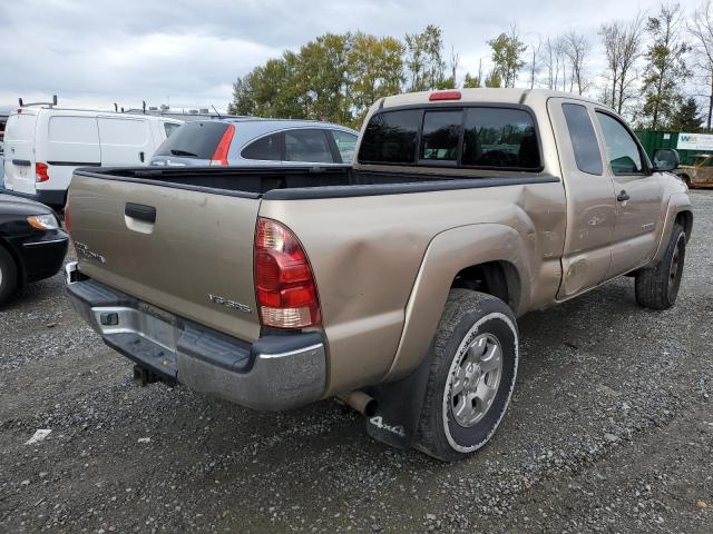 5TEUU42N75Z061911 - 2004 TOYOTA TACOMA ACCESS CAB თაფლისფერი ფოტო 3