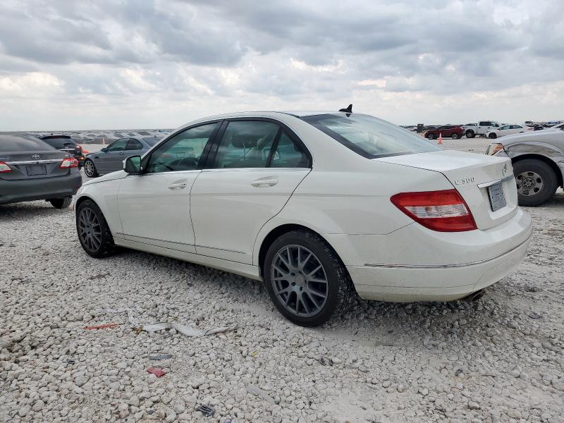 WDDGF81X99R044648 - 2009 MERCEDES-BENZ C 300 4MATIC WHITE photo 2