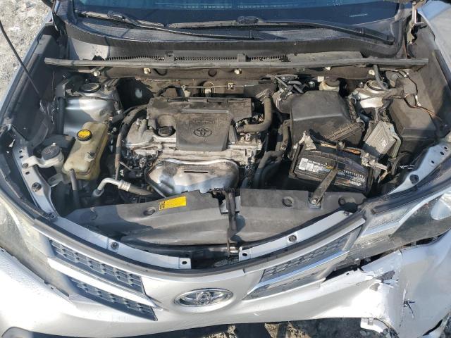 2T3WFREV3FW146771 - 2015 TOYOTA RAV4 XLE SILVER photo 12