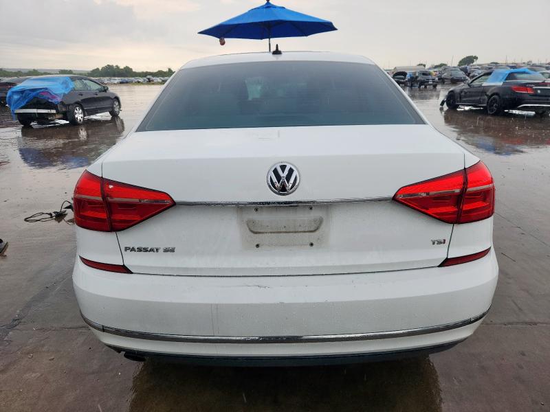 1VWBS7A33GC037912 - 2016 VOLKSWAGEN PASSAT SE WHITE photo 6