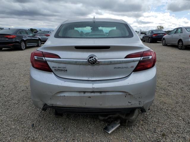2G4GK5EXXE9287528 - 2014 BUICK REGAL SILVER photo 6