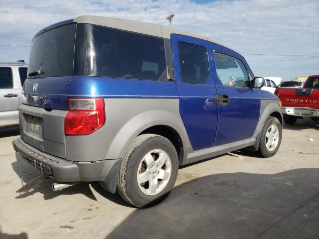 5J6YH17615L012041 - 2005 HONDA ELEMENT EX BLUE photo 3