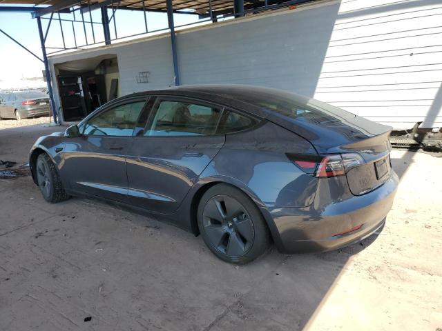 5YJ3E1EA3PF449531 - 2023 TESLA MODEL 3 GRAY photo 2