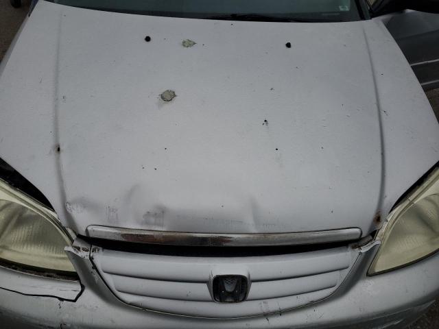 1HGES25702L036789 - 2002 HONDA CIVIC EX SILVER photo 11